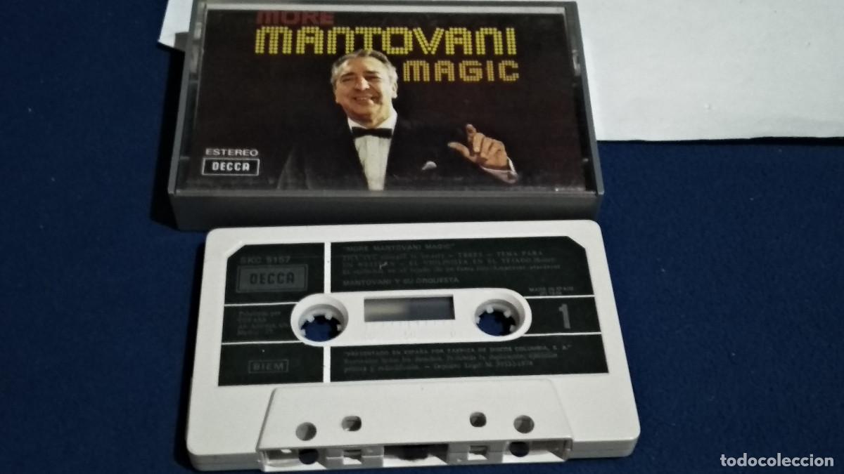 Casetes antiguos: MORE MANTOVANI MAGIC - 1974 DECCA CASETE CINTA CASSETTE