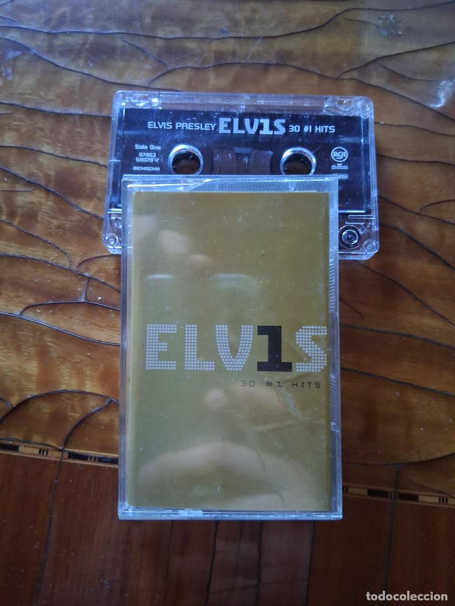 Casetes antiguos: Casete cinta de m&uacute;sica ELVIS PRESLEY - 30 #1 HITS Rock and Roll / Rockabilly