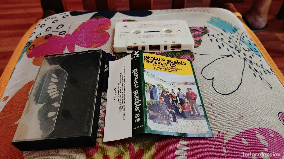 Casetes antiguos: GENTE DEL PUEBLO-CASETE SEVILLANAS 82