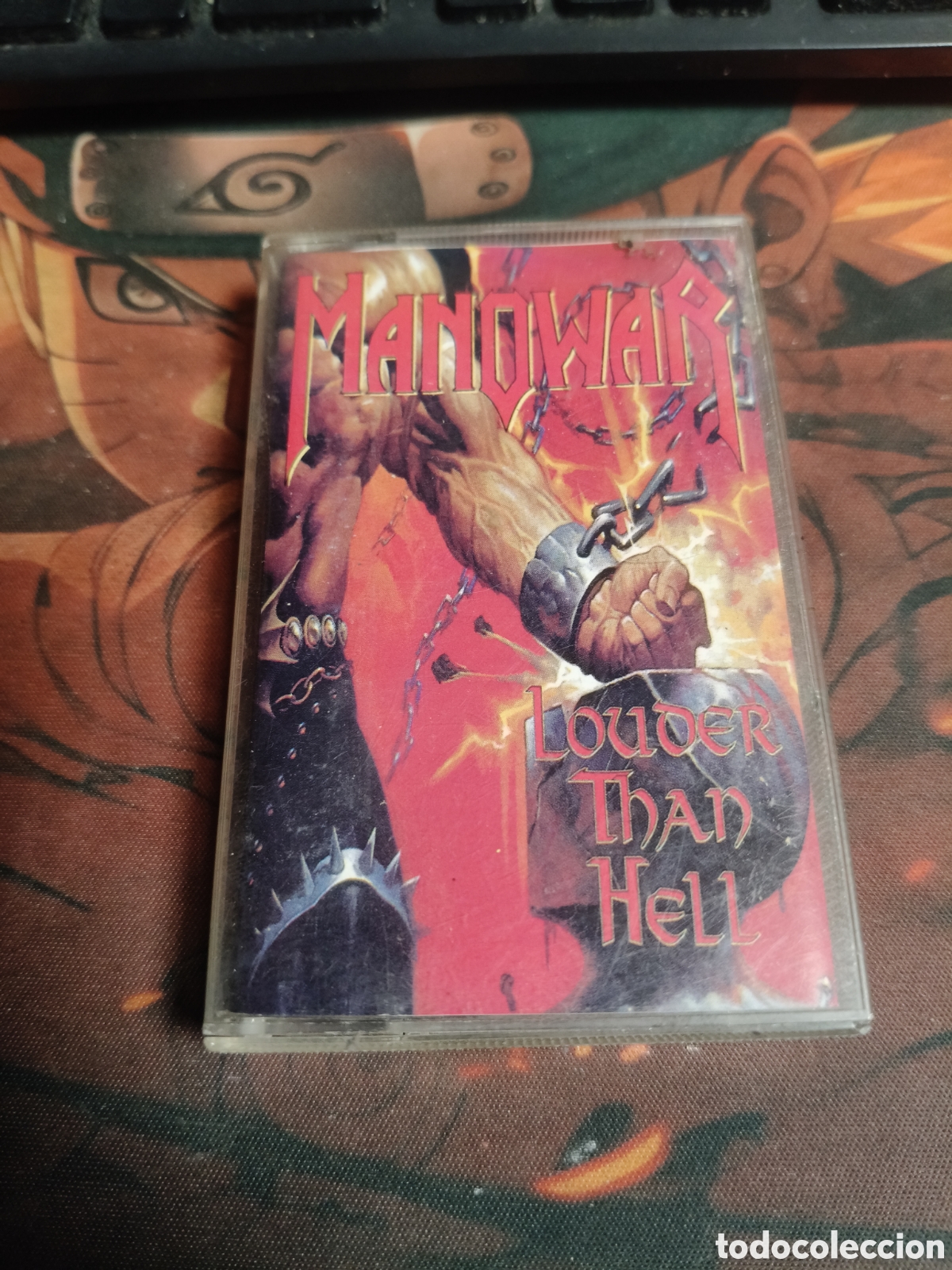 Casetes antiguos: Manowar louder than hell cassette