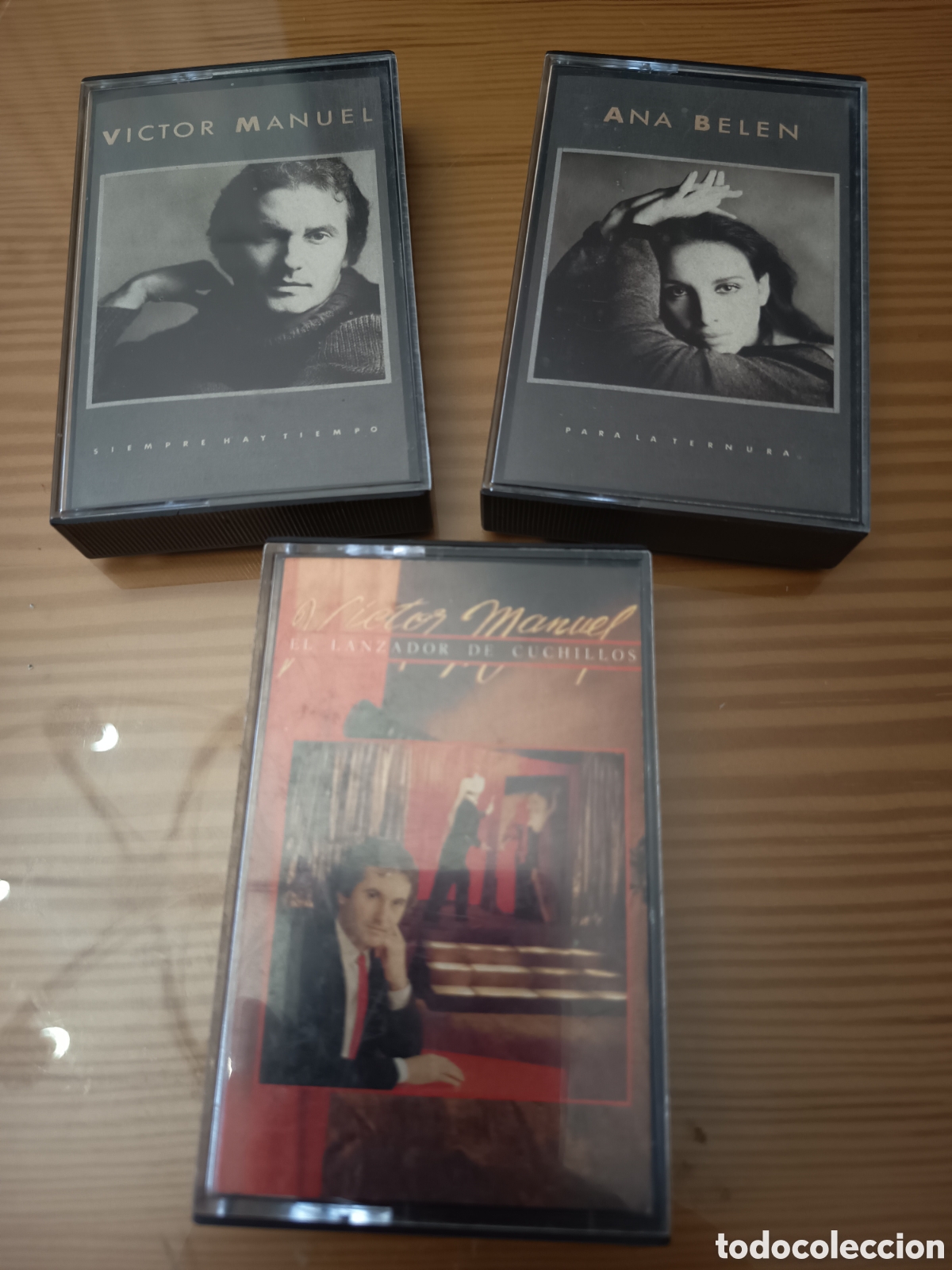 Casetes antiguos: Lote de 3 cassettes de V&iacute;ctor Manuel y Ana Bel&eacute;n