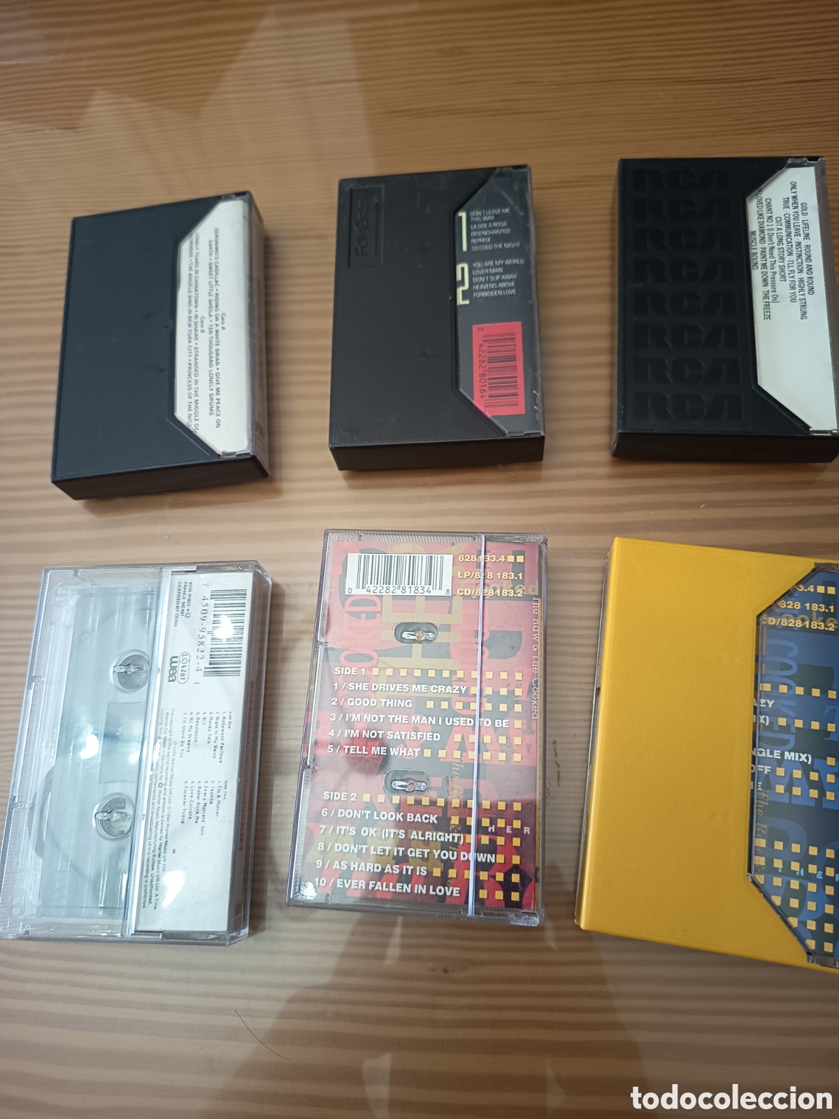 Casetes antiguos: Lote de 6 cassettes de los 80 - Foto 2