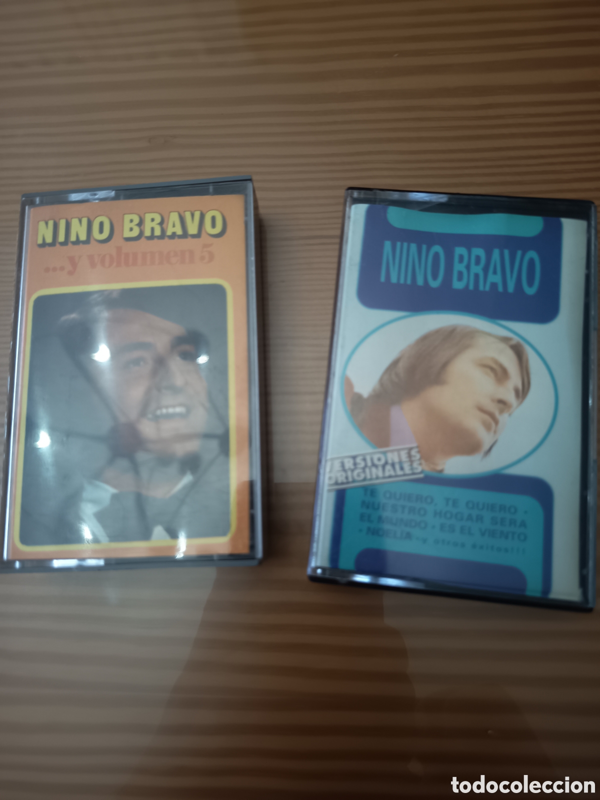 Casetes antiguos: Lote de 2 cassettes de Nino Bravo