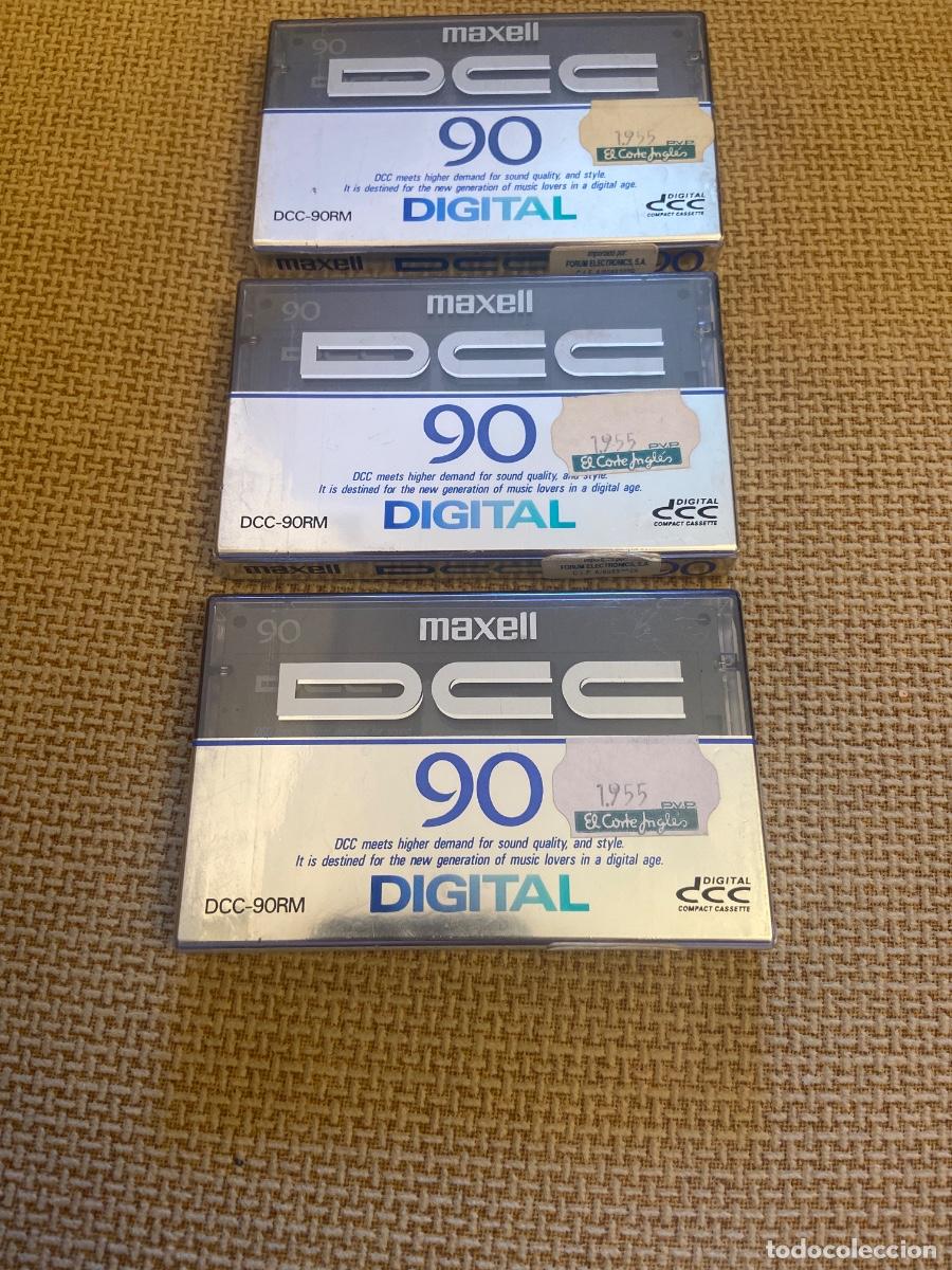Casetes antiguos: Lote cintas Maxell DDC 90 DIGITAL