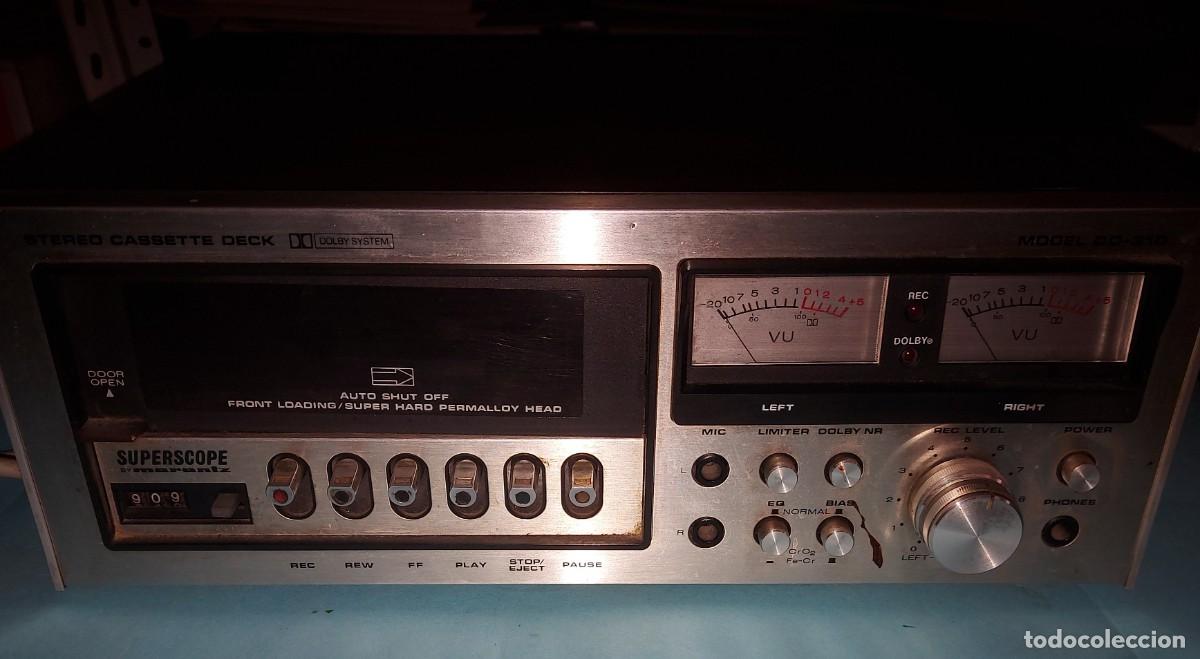 Casetes antiguos: STEREO CASSETTE DECK, MARANTZ