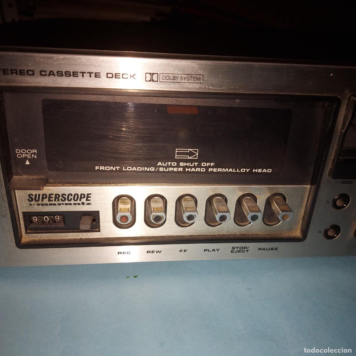 Casetes antiguos: STEREO CASSETTE DECK, MARANTZ - Foto 3