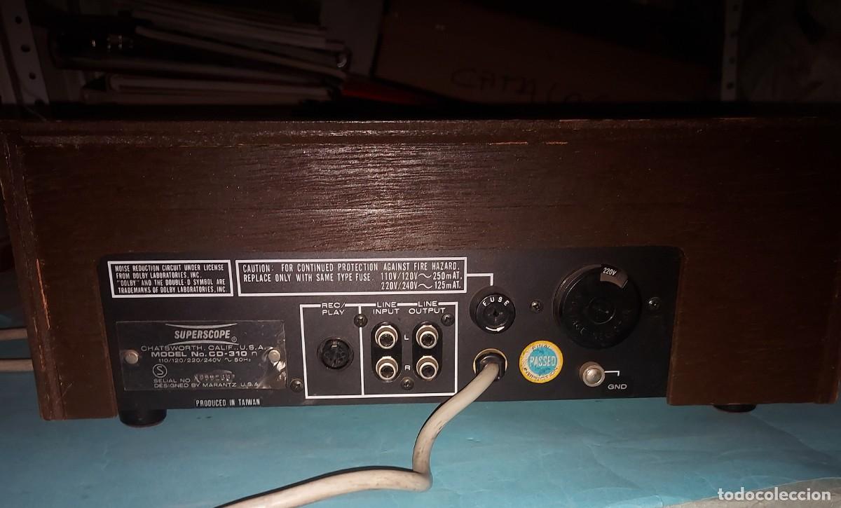 Casetes antiguos: STEREO CASSETTE DECK, MARANTZ - Foto 4