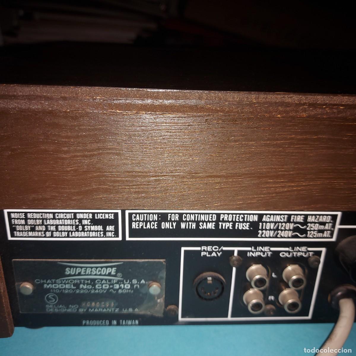 Casetes antiguos: STEREO CASSETTE DECK, MARANTZ - Foto 5