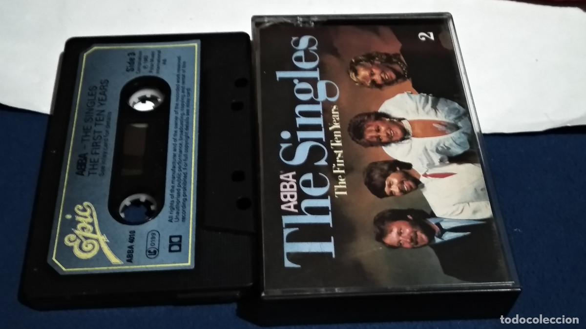 Casetes antiguos: ABBA - The Singles - The First Ten Years VOL 2 - 1982 EPIC CBS LONDON CASETE CINTA CASSETTE -