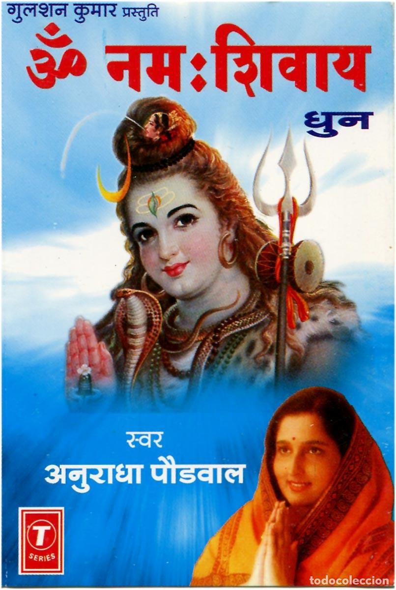 Casetes antiguos: Anuradha Paudwal &ndash; Om Namah Shivay (Dhun) - Cassette India 1998 - SCI &ndash; SSKNCD 01/41 - EX/EX