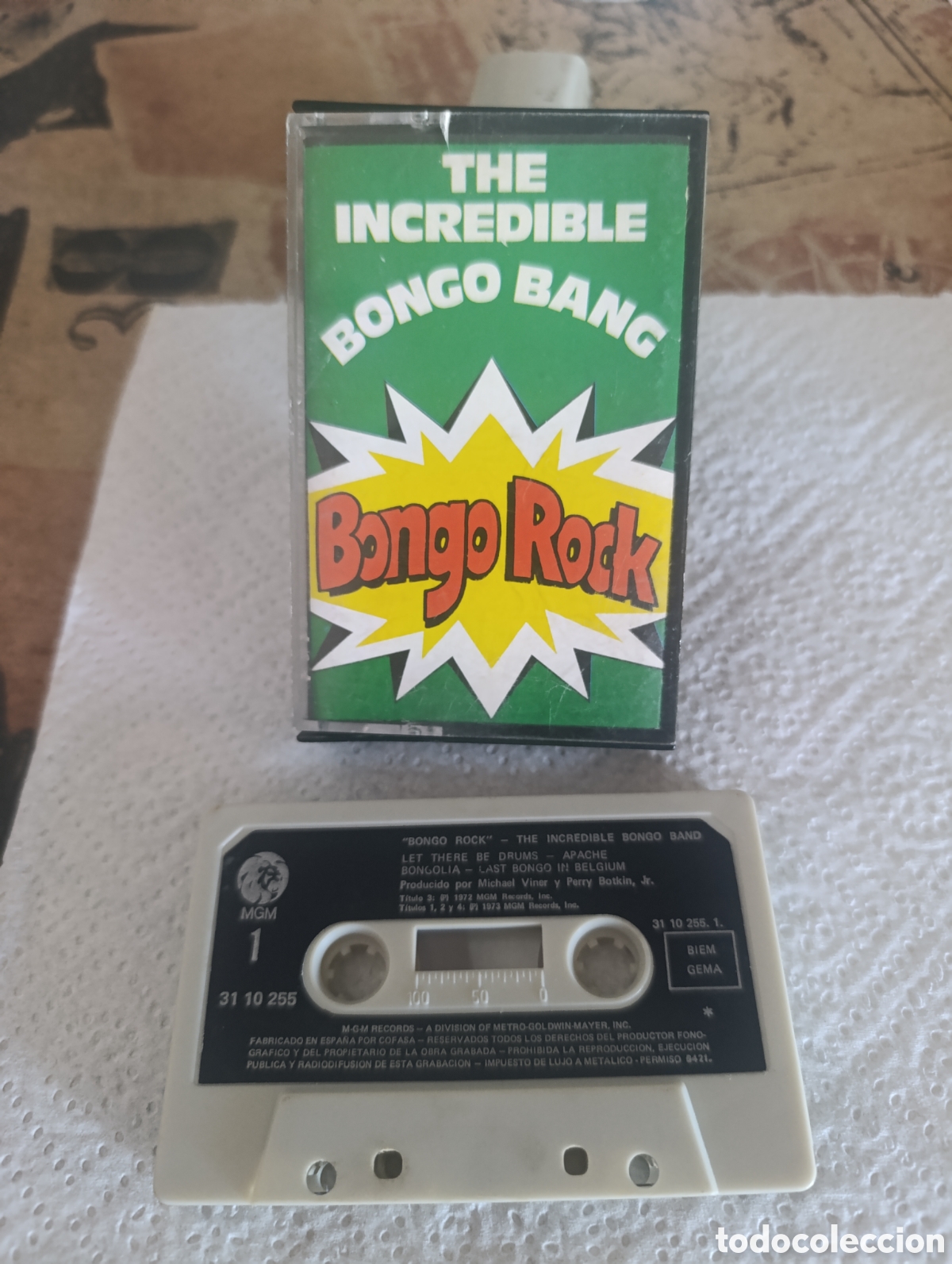 Casetes antiguos: Cassette The Incredible Bongo Bang