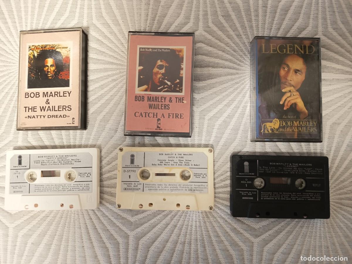Casetes antiguos: bob marley, 3 cassettes ediciones Espa&ntilde;olas. bob marley, 3 cassettes ediciones Espa&ntilde;olas. - Natty Dr