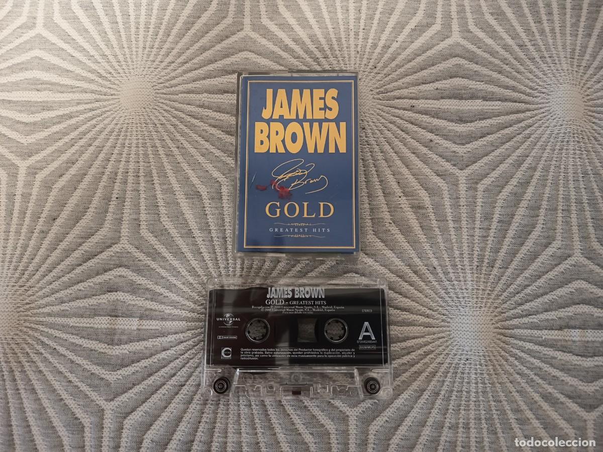 Casetes antiguos: James Brown &ndash; Gold. Espa&ntilde;a, 2000