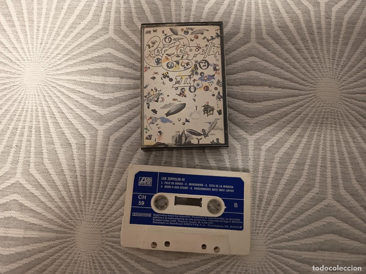 Casetes antiguos: Led Zeppelin &ndash; Led Zeppelin III. Espa&ntilde;a, 1976