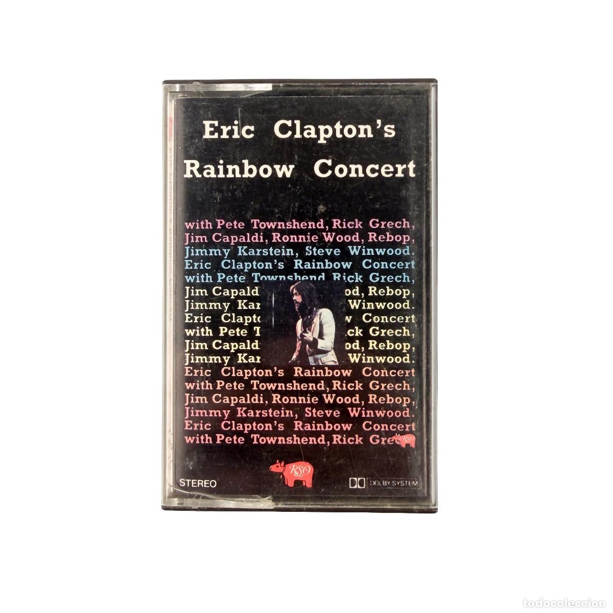 Casetes antiguos: CASSETTE. Eric Clapton. Eric Clapton's Rainbow Concert (VG+/VG+)