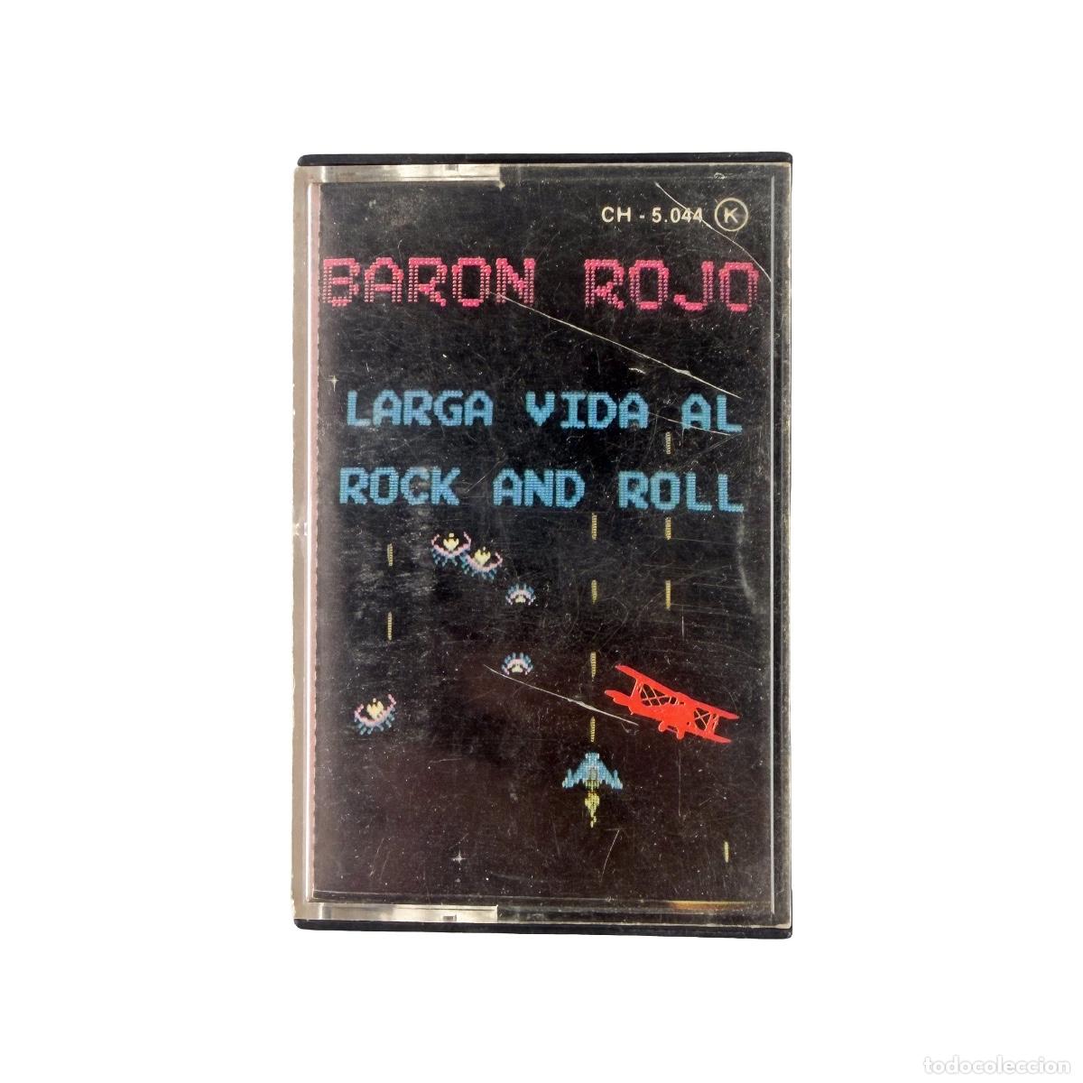 Cassettes Anciennes: CASSETTE. Baron Rojo. Larga Vida Al Rock And Roll (VG+/VG+)