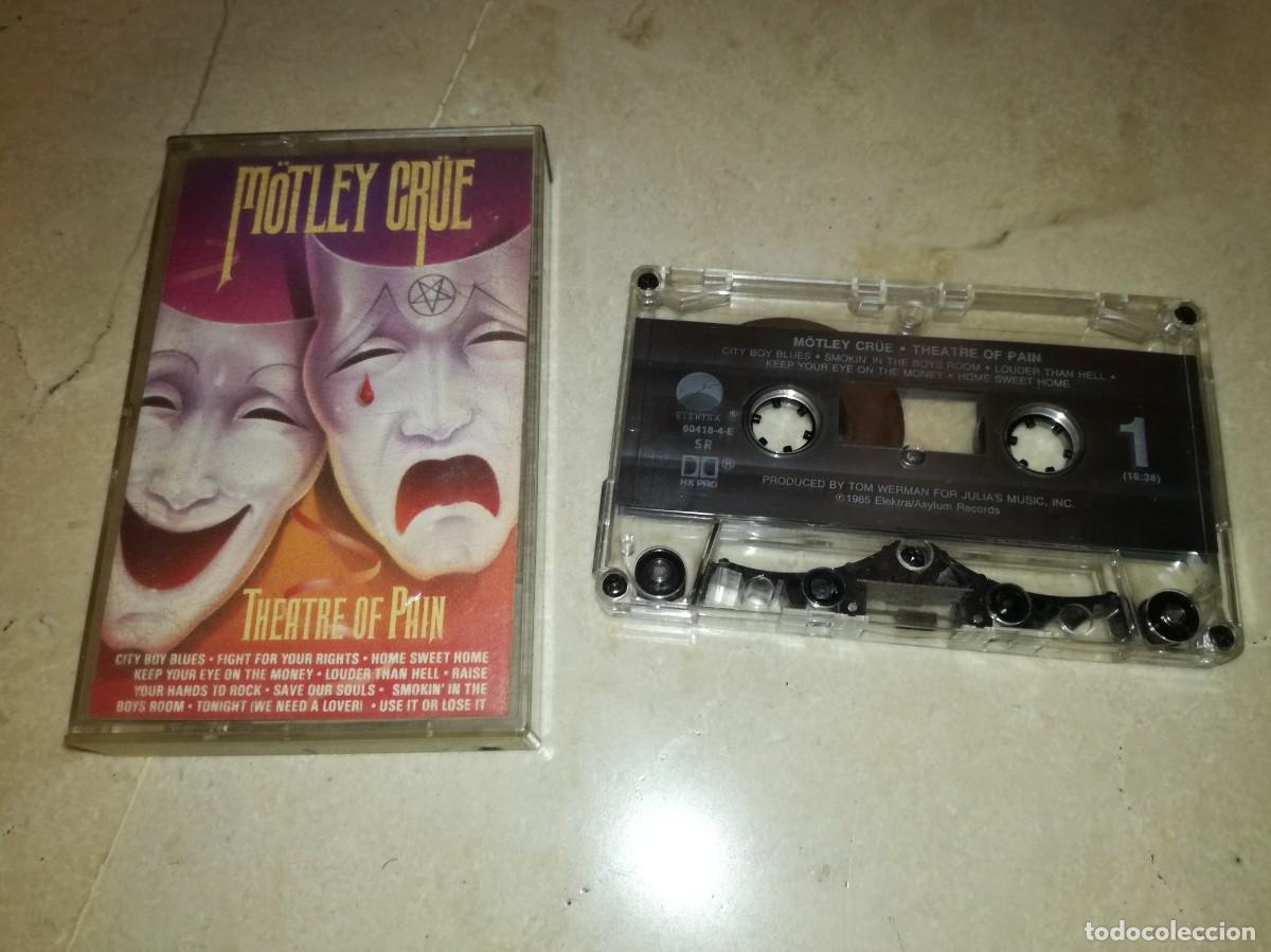 Casetes antiguos: MOTLEY CRUE-THEATRE OF PAIN-CASETE