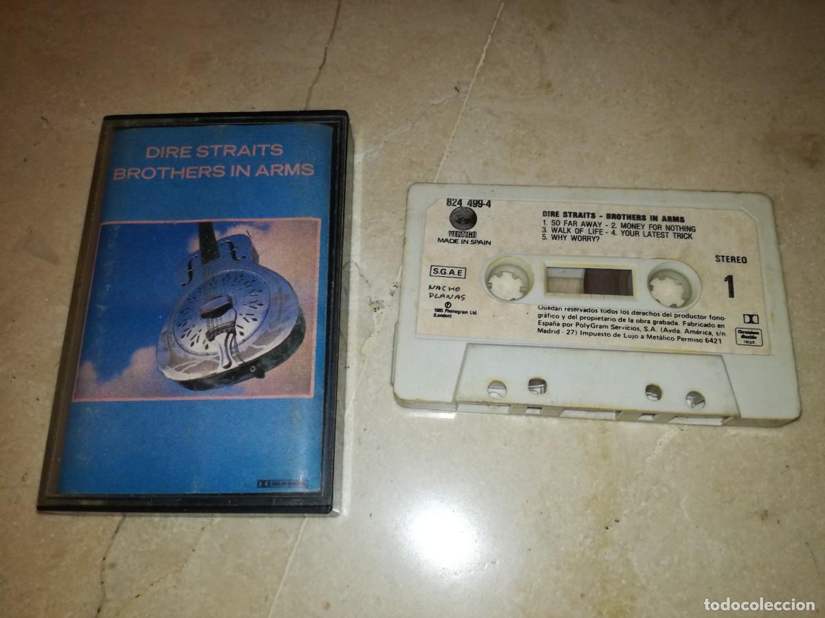 Casetes antiguos: DIRE STRAITS-BROTHERS IN ARMS-ORIGINAL ESPA&Ntilde;OL 1985-CASETE
