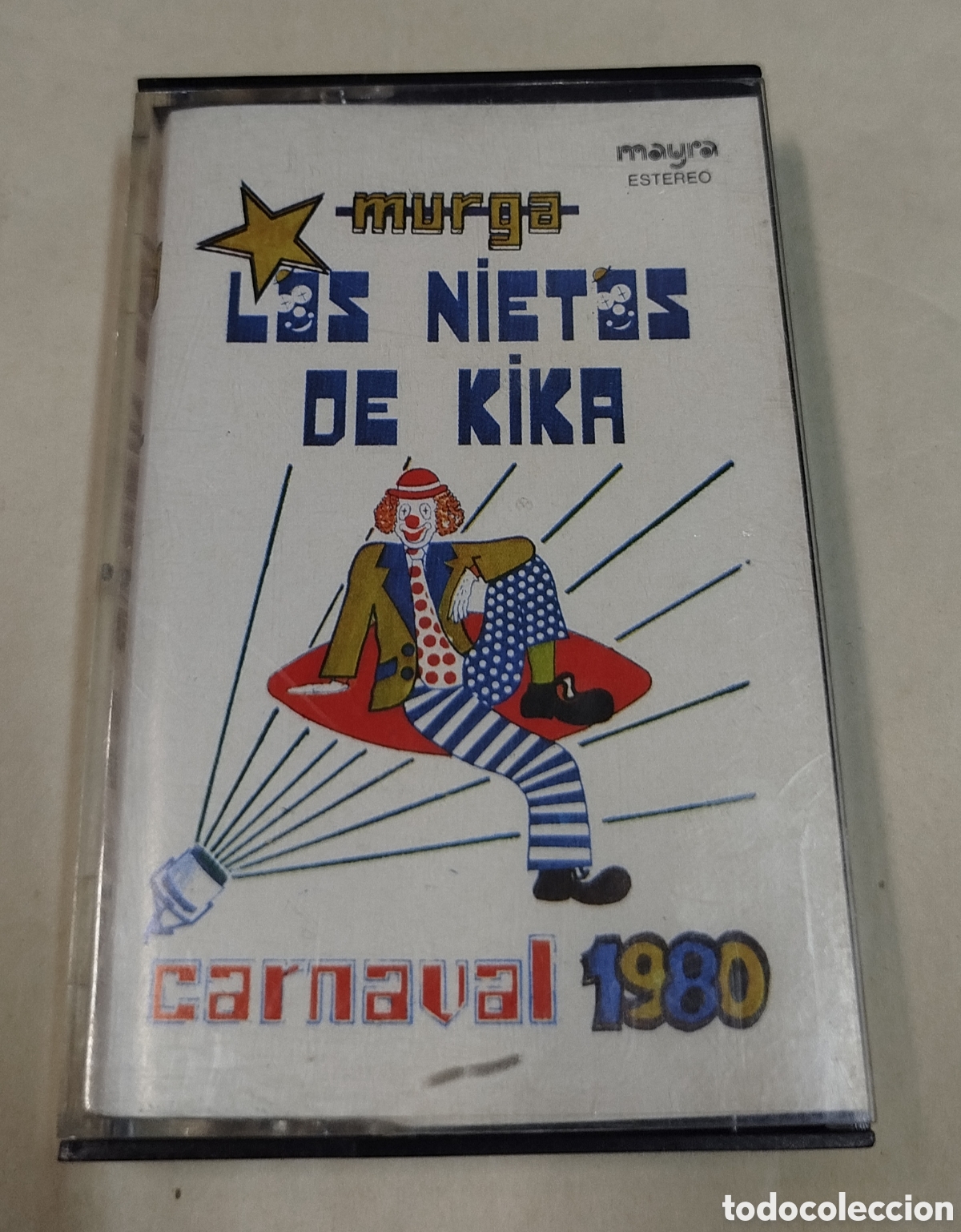 Casetes antiguos: Murga los nietos de Kika. Carnaval 1986. CASSETTE