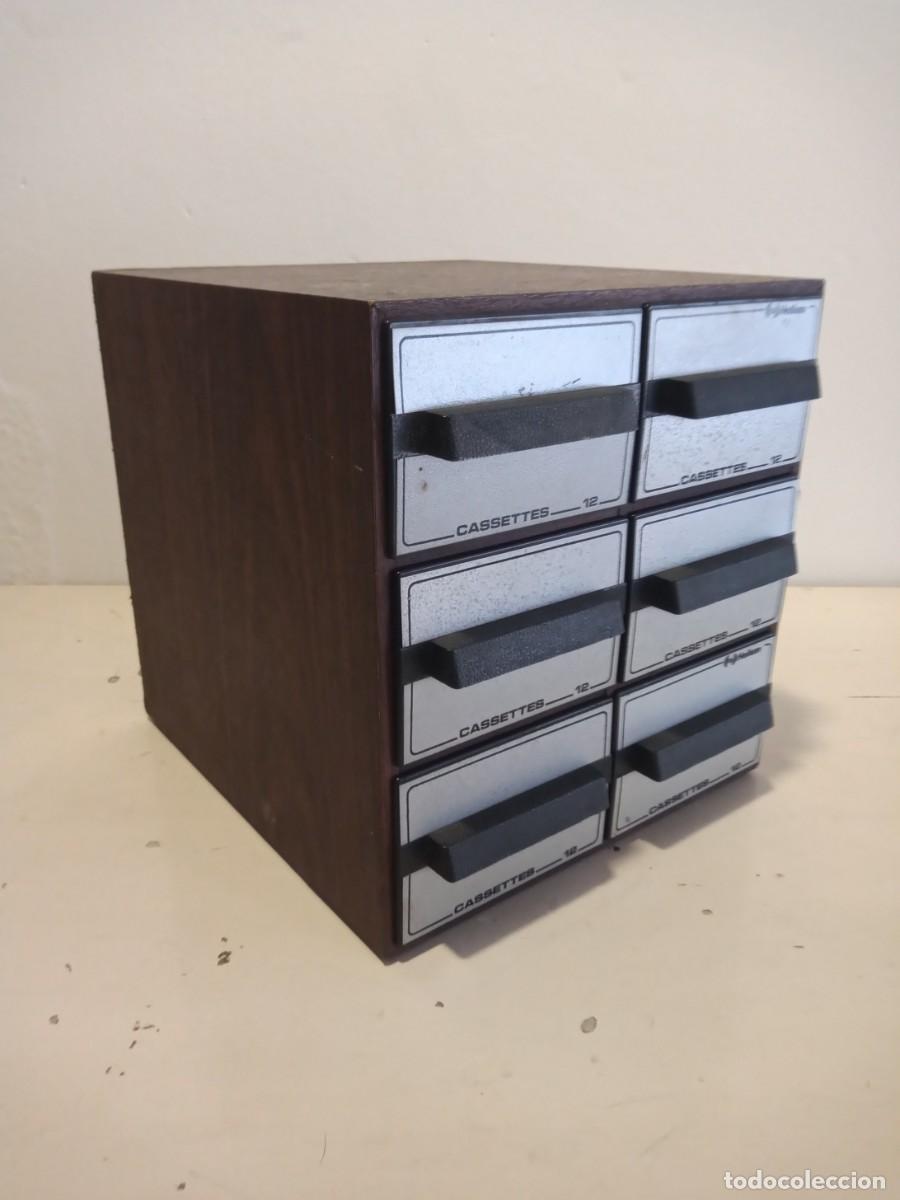 Casetes antiguos: PORTACASSETTES VINTAGE HELIUM 72 UNIDADES