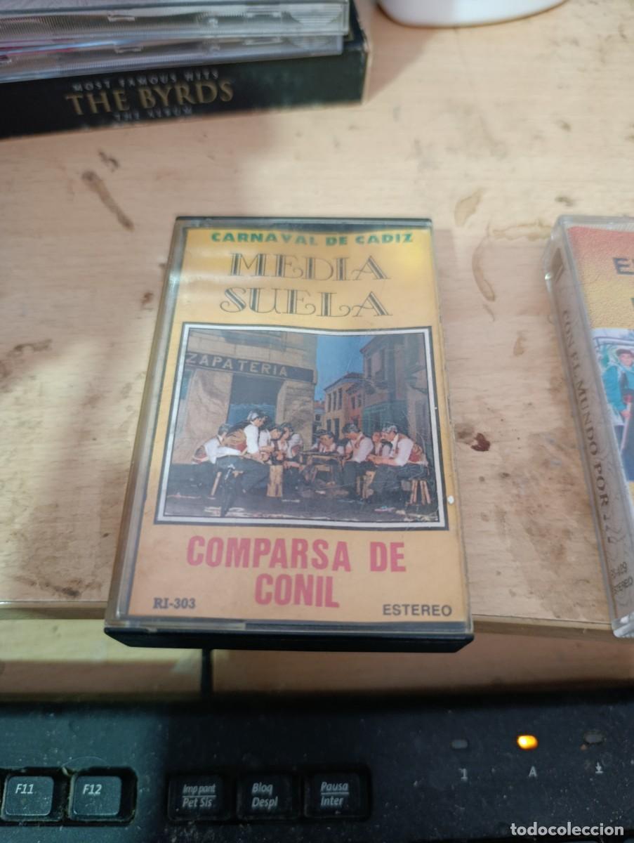 Casetes antiguos: CON EL MUNDO POR MONTERA. COMPARSA DE CADIZ.