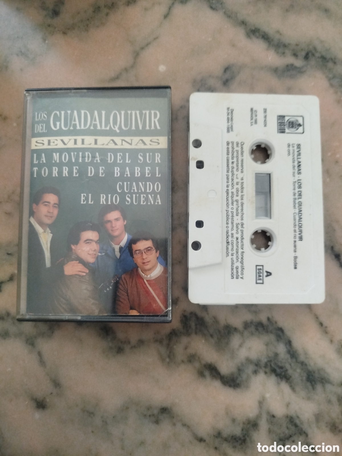 Casetes antiguos: LOS DEL GUADALQUIVIR // SEVILLANAS // 1988 // CASETE