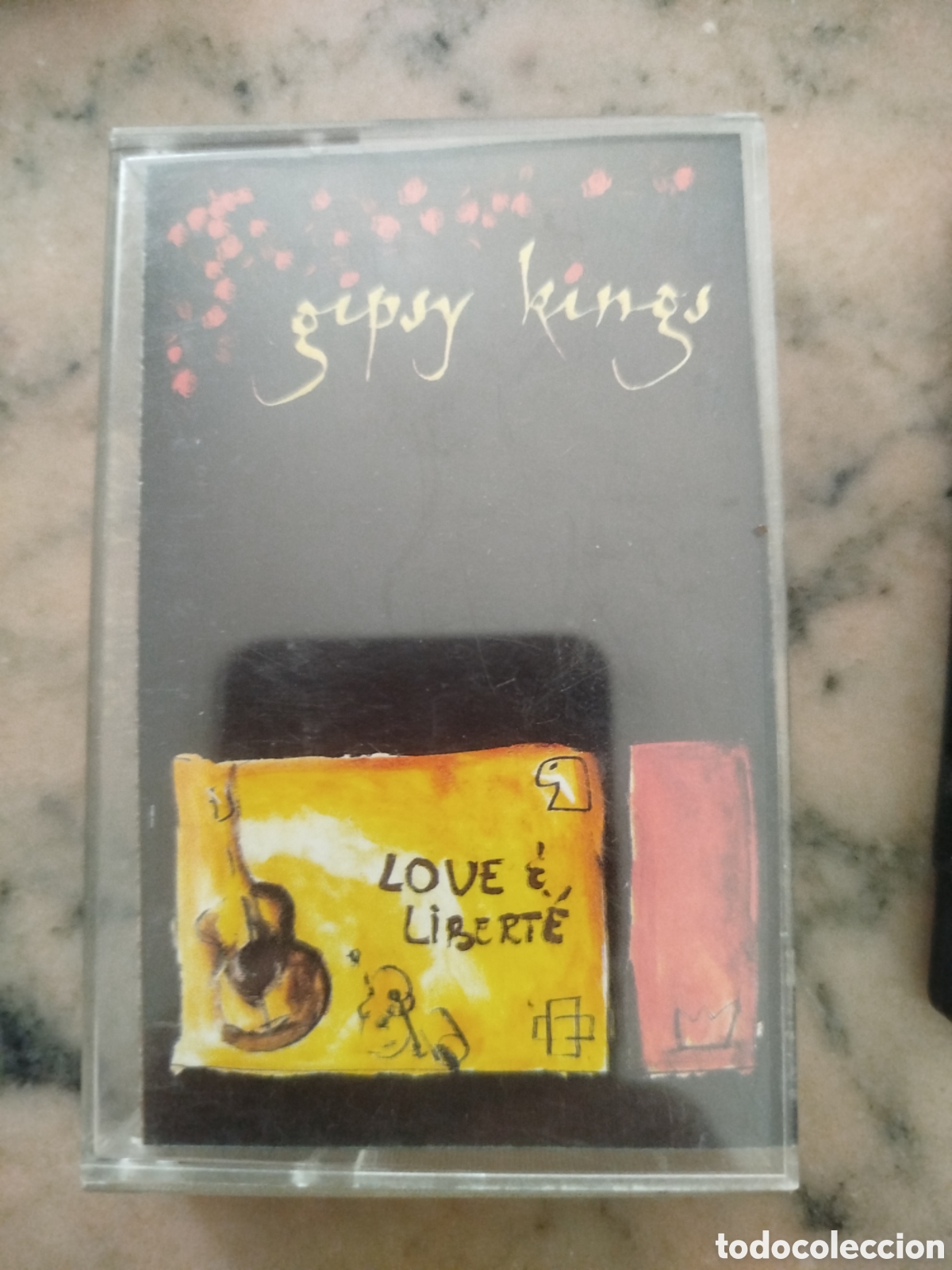 Casetes antiguos: Cassette Gipsy Kings &ndash; Love & Libert&eacute;