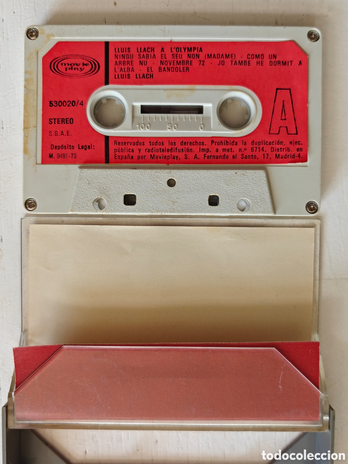 Casetes antiguos: 4 Cassettes Cantautores Espa&ntilde;oles - Foto 2