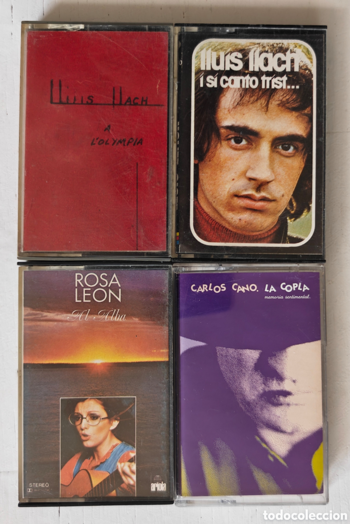 Casetes antiguos: 4 Cassettes Cantautores Espa&ntilde;oles