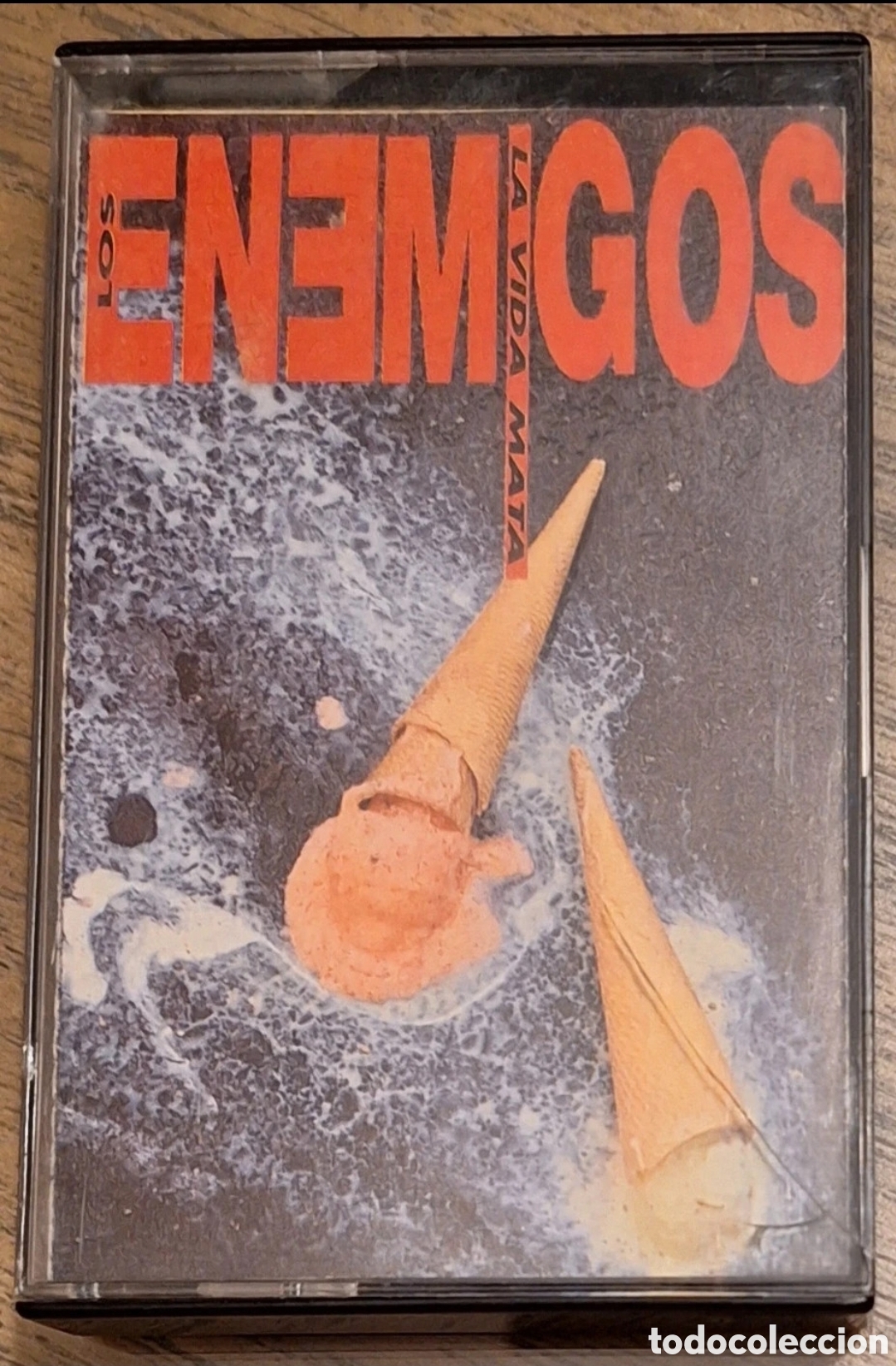 Casetes antiguos: Los Enemigos - La Vida Mata