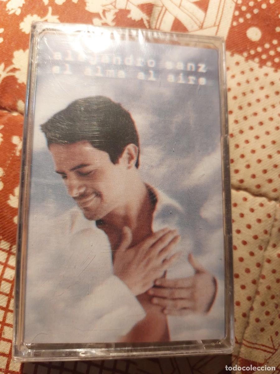 Casetes antiguos: Alejandro Sanz El Alma al aire casetes a estrenar