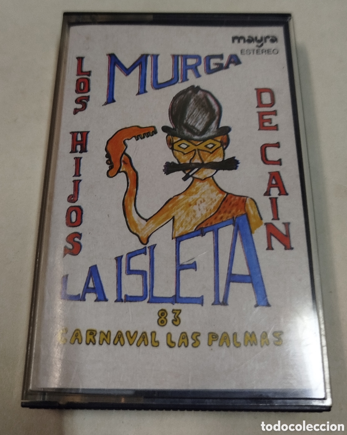 Casetes antiguos: Murga los hijos de Cain. Carnaval 83. CASSETTE