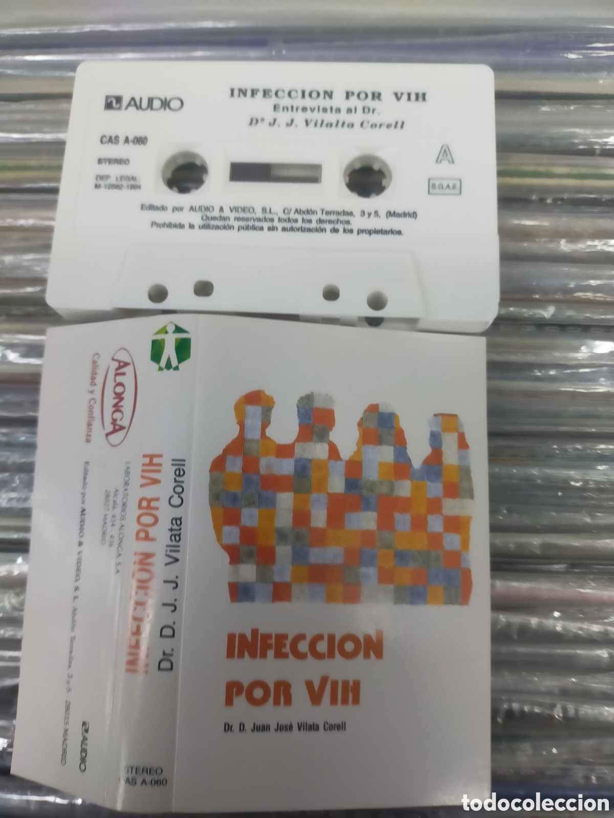 Casetes antiguos: Casete infecci&oacute;n por vih Dr. D. Juan Jos&eacute; vilata Corell 1994