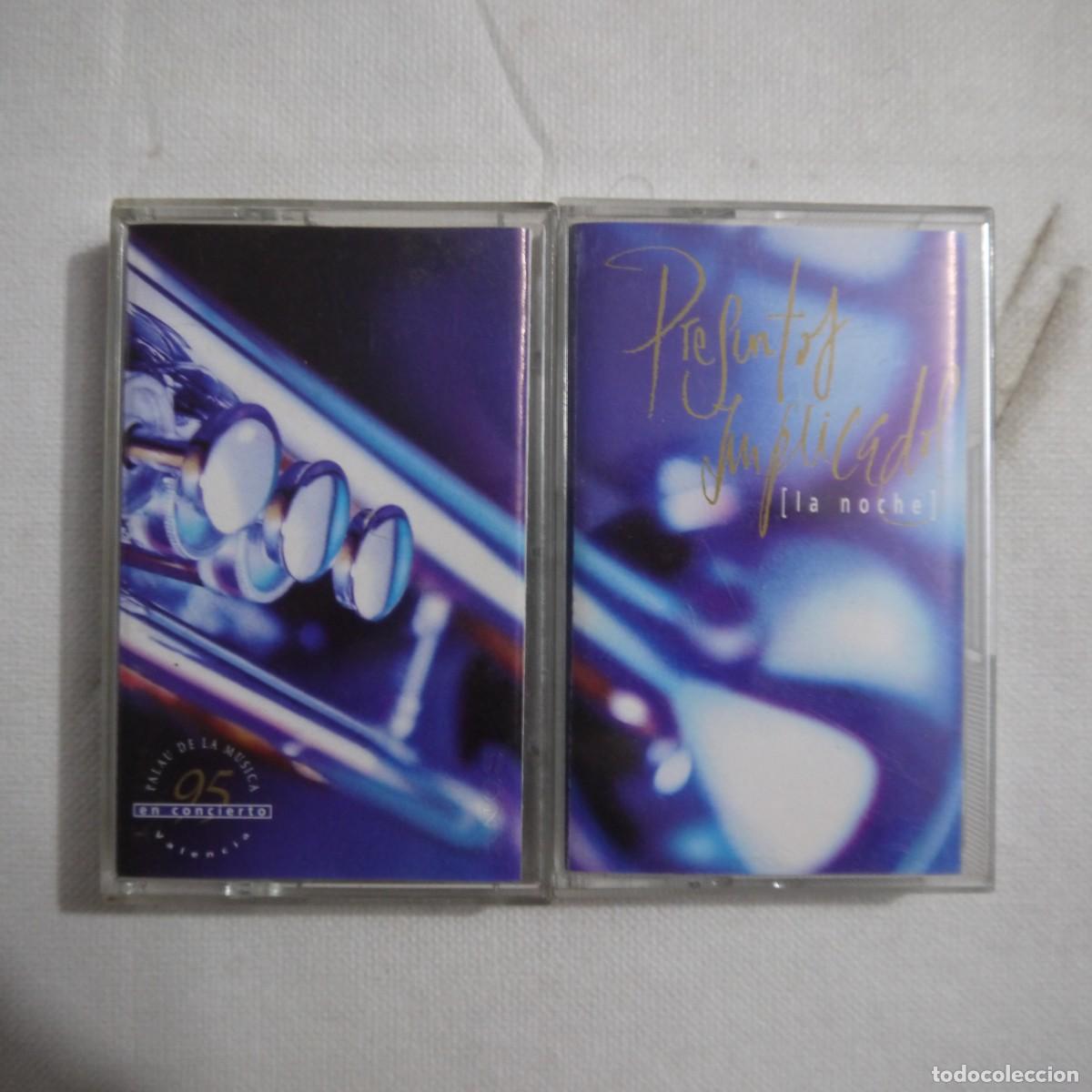 Casetes antiguos: PRESUNTOS IMPLICADOS - LA NOCHE / EN CONCIERTO 1995 - 2 CASETES / CASSETTES