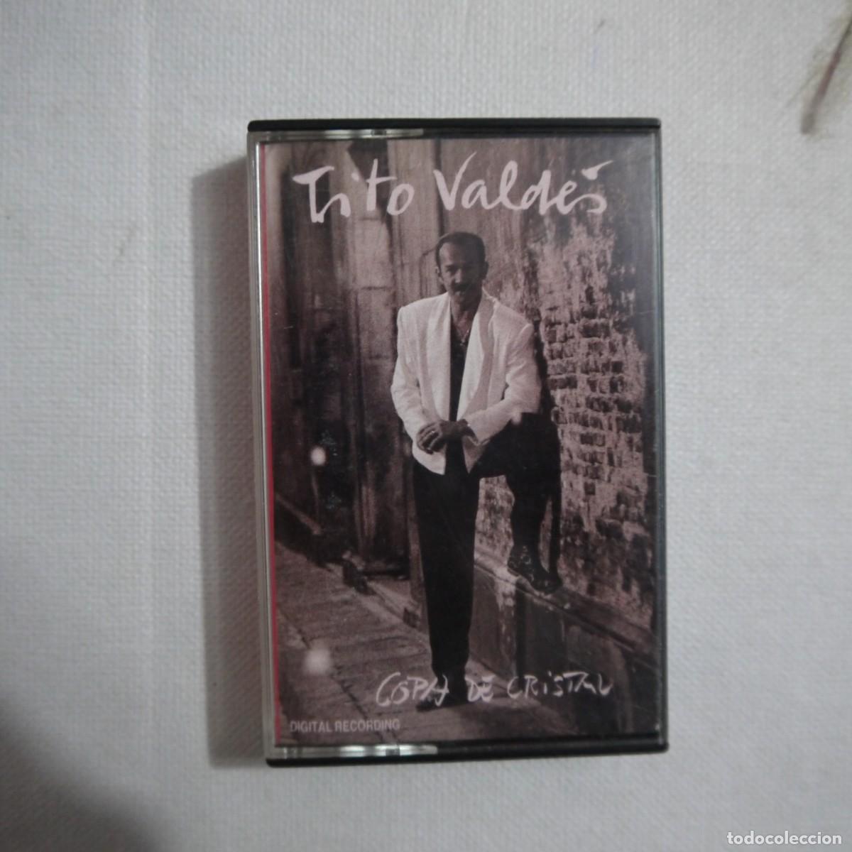 Casetes antiguos: TITO VALD&Eacute;S - COPA DE CRISTAL - CASETE / CASSETTE 1991