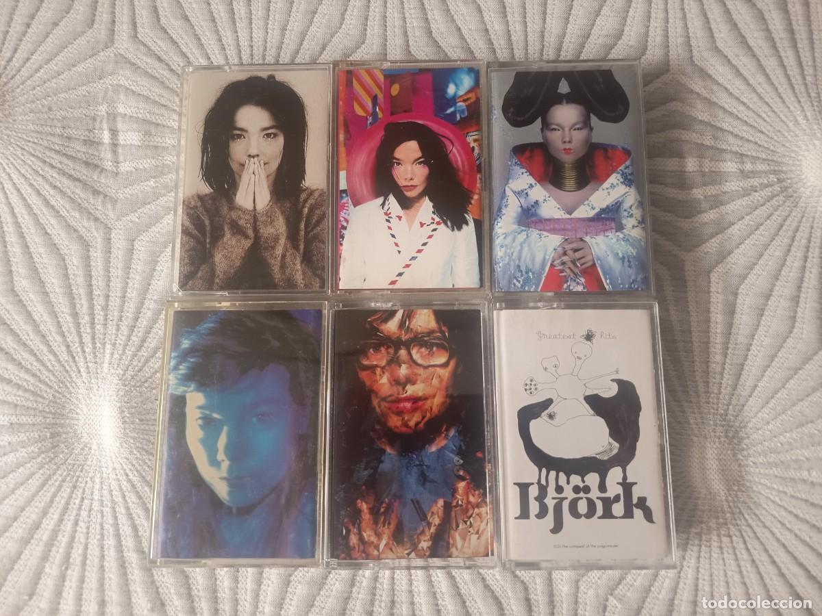 Old Cassettes: Bj&ouml;rk - 6 cassettes. todas originales y en perfecto estado.