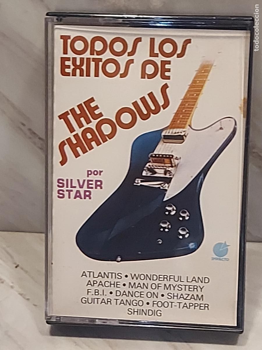 Casetes antiguos: SILVER STAR | TODOS LOS &Eacute;XITOS DE THE SHADOWS | MC | IMPACTO | 1978 | DE LUJO