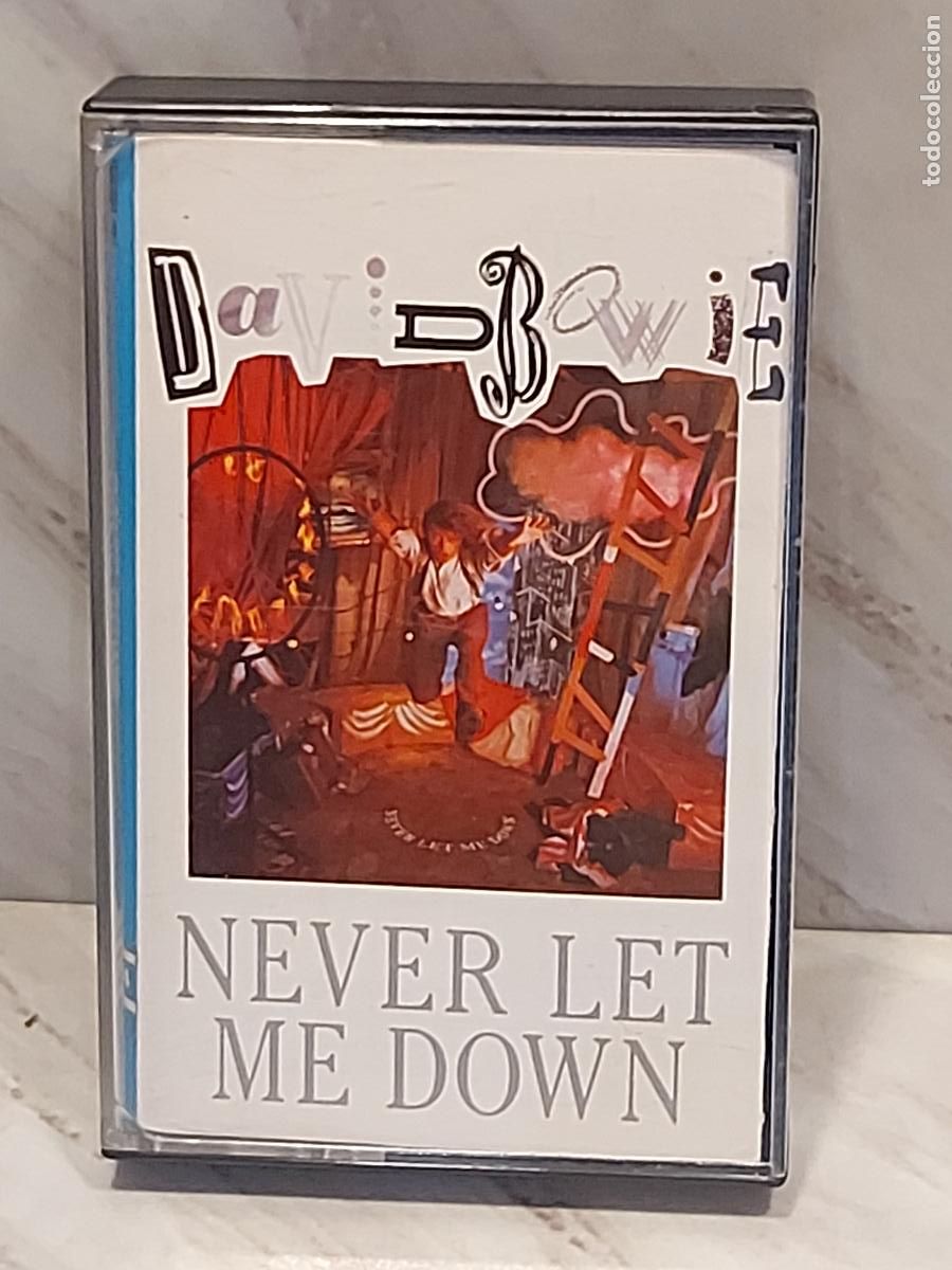 Casetes antiguos: DAVID BOWIE | NEVER LET ME DOWN | MC | EMI AMERICA | 1987 | DE LUJO