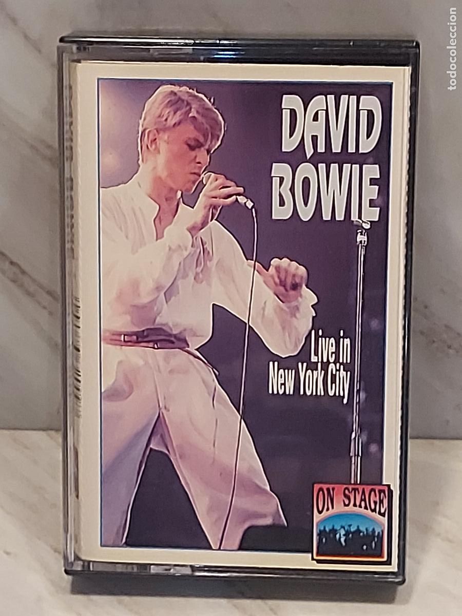 Casetes antiguos: DAVID BOWIE | LIVE IN NEW YORK CITY | MC | ON STAGE | 1992 | DE LUJO