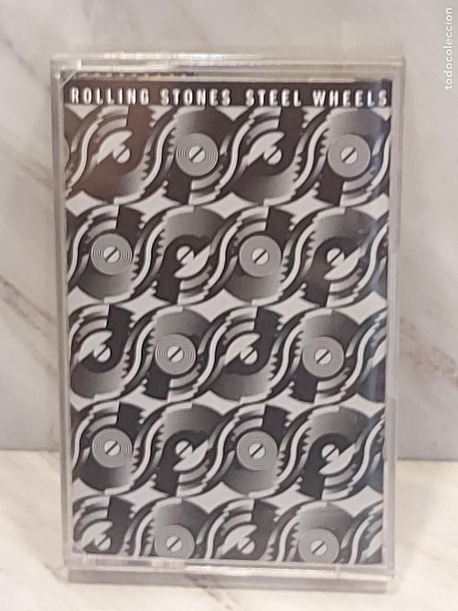 Casetes antiguos: THE ROLLING STONES | STEEL WHEELS | MC | VIRGIN | 1994 | DE LUJO