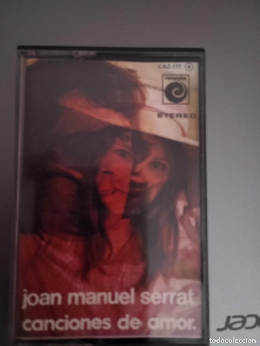 Casetes antiguos: Juan Manuel Serrat- Canciones de amor