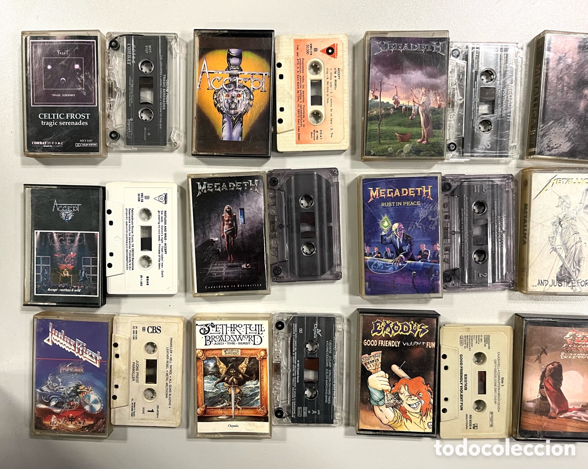 Casetes antiguos: Lote de 30 cintas cassette casete - Foto 4