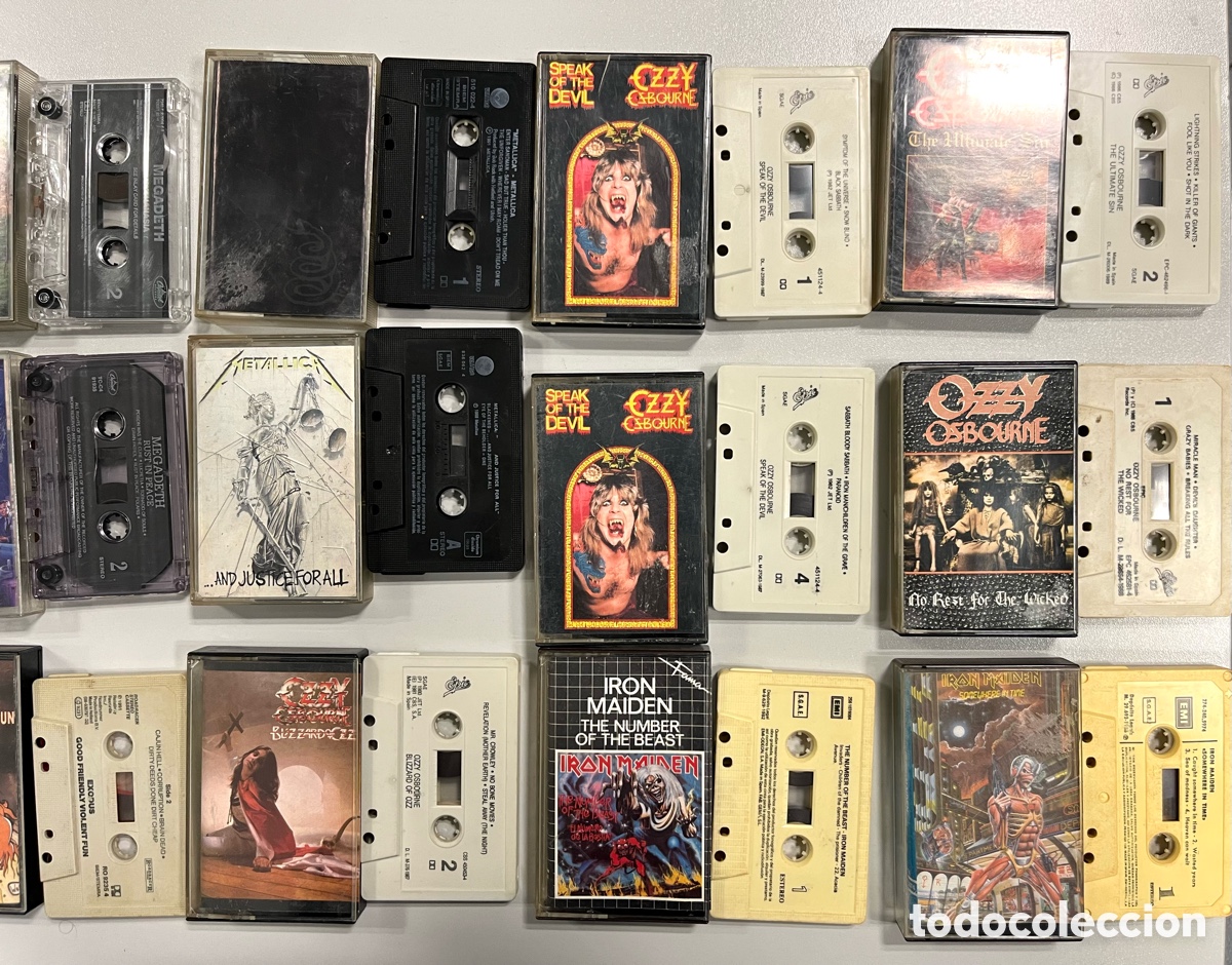 Casetes antiguos: Lote de 30 cintas cassette casete - Foto 5