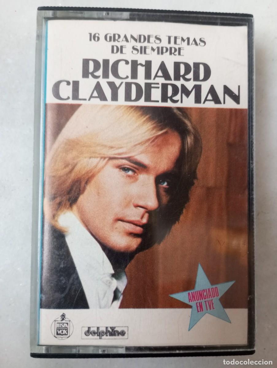 Casetes antiguos: Richard Clayderman- 16 grandes temas