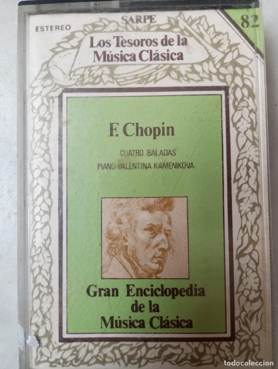 Casetes antiguos: Musica clasica varios- 4 casetes