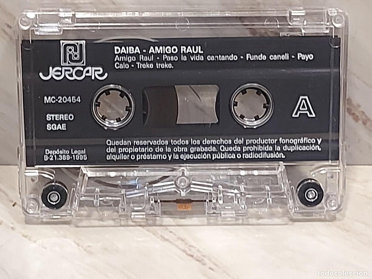 Casetes antiguos: DAIBA | AMIGO RAUL | MC | JERCAR | 1995 | DE LUJO - Foto 2