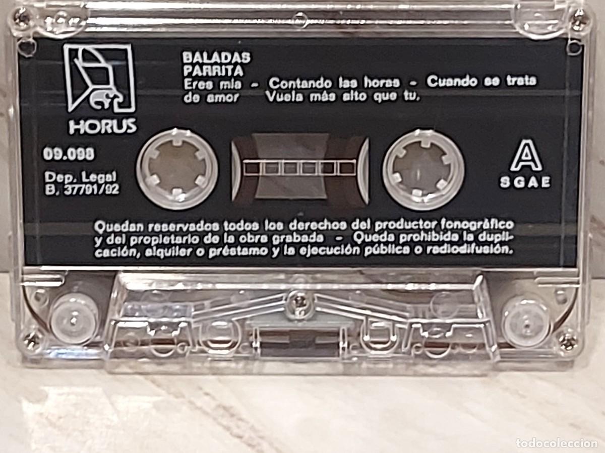 Casetes antiguos: PARRITA | BALADAS | MC | HORUS | 1992 | DE LUJO - Foto 2