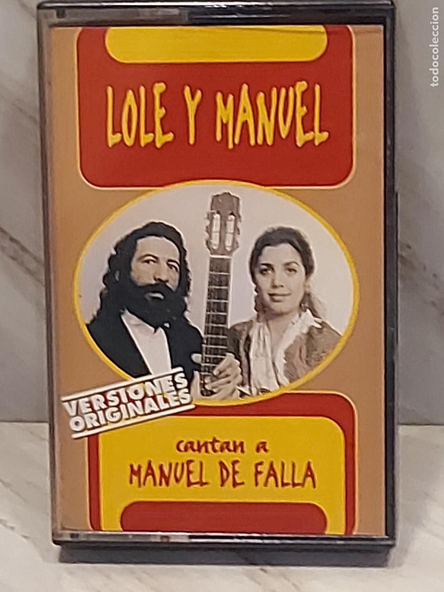 Casetes antiguos: LOLE Y MANUEL | CANTAN A MANUEL DE FALLA | MC | SMASH | 1995 | DE LUJO