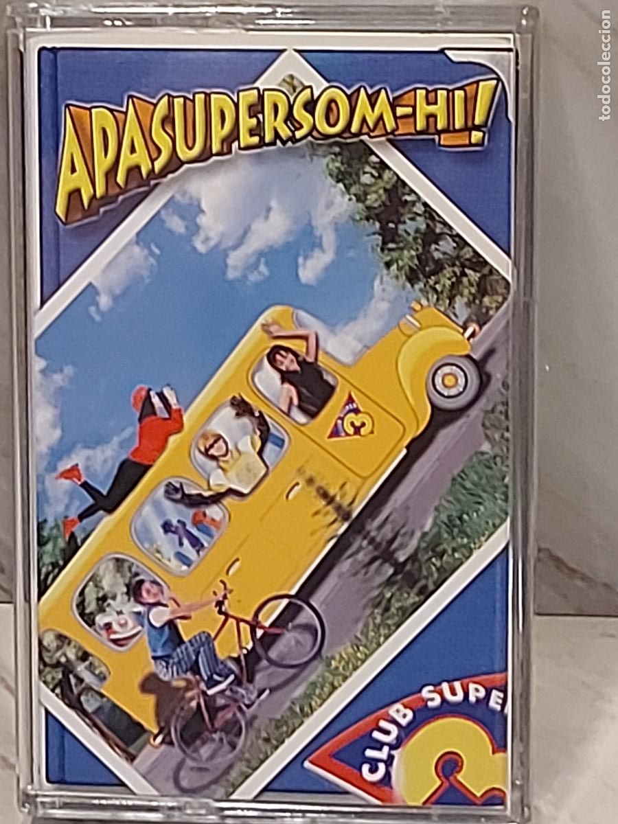 Casetes antiguos: CLUB SUPER3 | APASUPERSOM-HI! | MC | TVC DISC | 1998 | DE LUJO