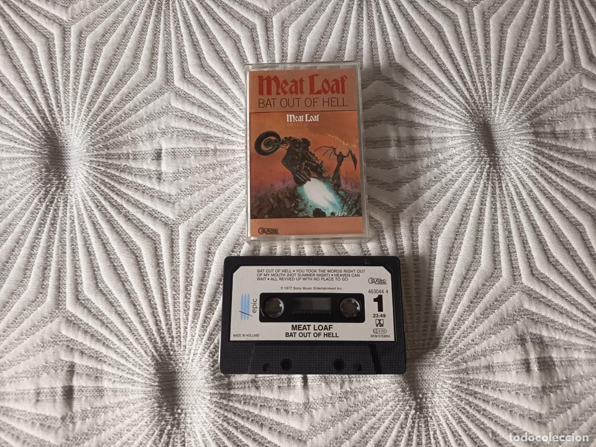 Casetes antiguos: Meat Loaf &ndash; Bat Out Of Hell. edicion europea